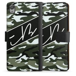 Sideflip mit langer Lasche schwarz