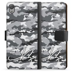 Sideflip mit langer Lasche schwarz