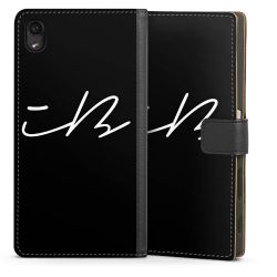 Sideflip mit langer Lasche schwarz