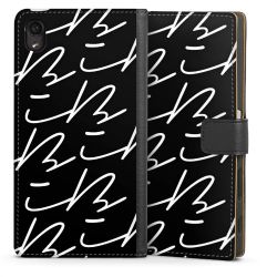 Sideflip mit langer Lasche schwarz