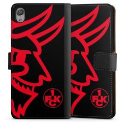 Sideflip mit langer Lasche schwarz