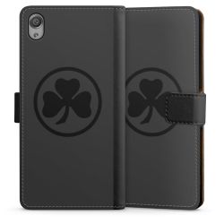 Sideflip mit langer Lasche schwarz