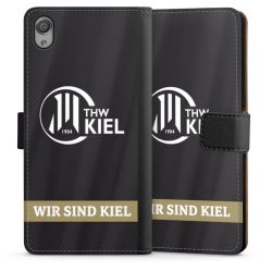 Sideflip mit langer Lasche schwarz