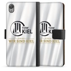 Sideflip mit langer Lasche schwarz