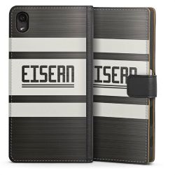 Sideflip mit langer Lasche schwarz