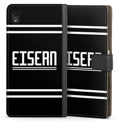 Sideflip mit langer Lasche schwarz