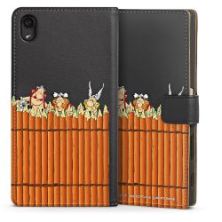 Sideflip mit langer Lasche schwarz