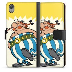 Sideflip mit langer Lasche schwarz