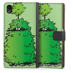 Sideflip mit langer Lasche schwarz