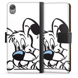 Sideflip mit langer Lasche schwarz