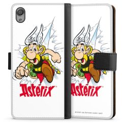 Sideflip mit langer Lasche schwarz