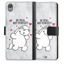 Sideflip mit langer Lasche schwarz