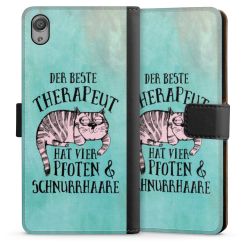 Sideflip mit langer Lasche schwarz