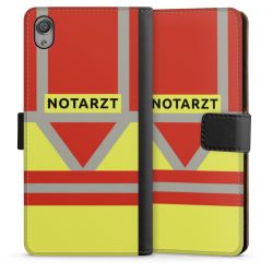 Sideflip mit langer Lasche schwarz