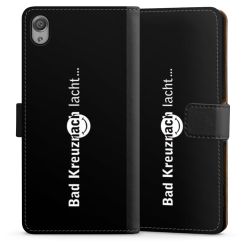 Sideflip mit langer Lasche schwarz