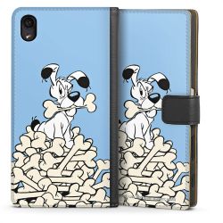 Sideflip mit langer Lasche schwarz