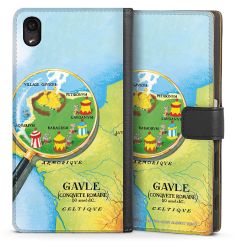 Sideflip mit langer Lasche schwarz