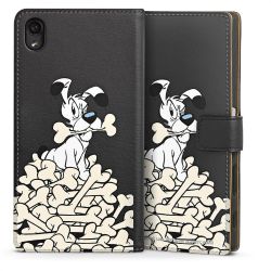 Sideflip mit langer Lasche schwarz