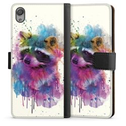 Sideflip mit langer Lasche schwarz