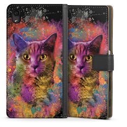 Sideflip mit langer Lasche schwarz