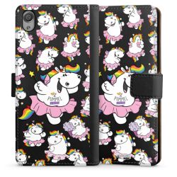 Sideflip mit langer Lasche schwarz