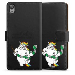 Sideflip mit langer Lasche schwarz