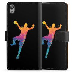 Sideflip mit langer Lasche schwarz