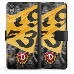 Sideflip mit langer Lasche schwarz