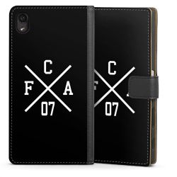 Sideflip mit langer Lasche schwarz