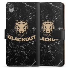 Sideflip mit langer Lasche schwarz