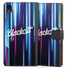 Sideflip mit langer Lasche schwarz