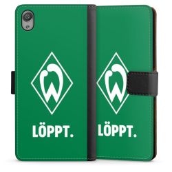 Sideflip mit langer Lasche schwarz