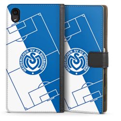 Sideflip mit langer Lasche schwarz