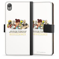 Sideflip mit langer Lasche schwarz