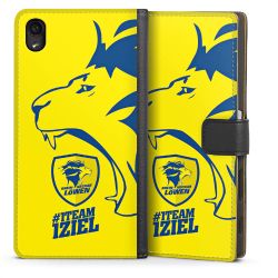 Sideflip mit langer Lasche schwarz