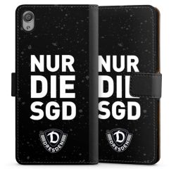 Sideflip mit langer Lasche schwarz