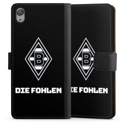 Sideflip mit langer Lasche schwarz