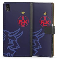 Sideflip mit langer Lasche schwarz