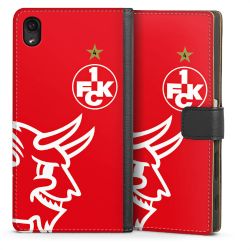 Sideflip mit langer Lasche schwarz