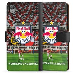 Sideflip mit langer Lasche schwarz