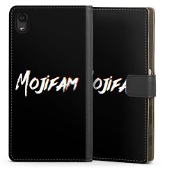 Sideflip mit langer Lasche schwarz