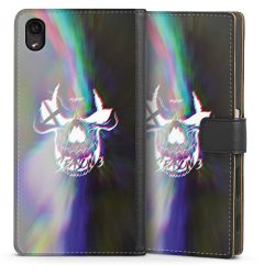 Sideflip mit langer Lasche schwarz