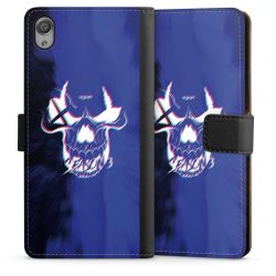 Sideflip mit langer Lasche schwarz