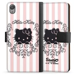 Sideflip mit langer Lasche schwarz