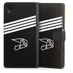 Sideflip mit langer Lasche schwarz