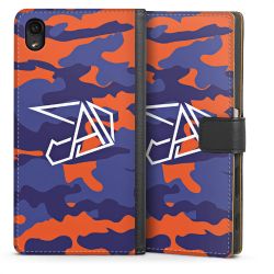 Sideflip mit langer Lasche schwarz