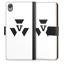 Sideflip mit langer Lasche schwarz