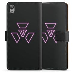 Sideflip mit langer Lasche schwarz