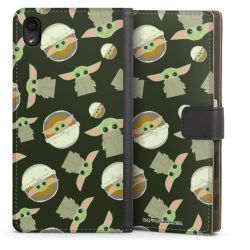 Sideflip mit langer Lasche schwarz