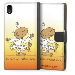 Sideflip mit langer Lasche schwarz